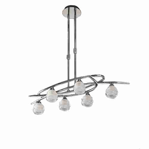 Подвесная люстра Mantra Loop Chrome 1801