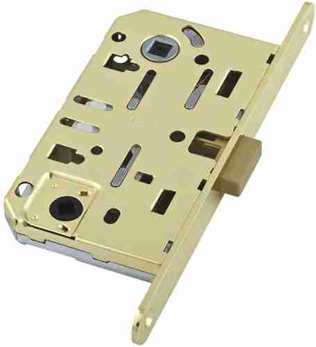 Замок дверной межкомнатный WC AGB (АГБ) B06102.50.03 латунь магнитный тех. упаковка без отв. планки