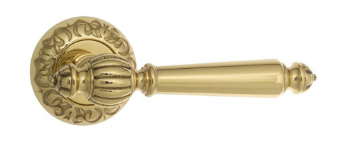 Ручка дверная межкомнатная Venezia Pellestrina D4 полированная латунь