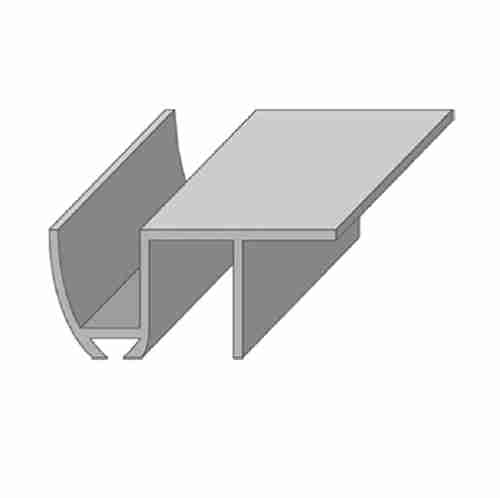 Направляющая НИЖНЯЯ для раздвижных дверей TIXX INN 1 длина 1 м.