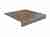 Ступень фронтальная Kerama Marazzi Виченца SG926000N/GR коричневый темный 30х30