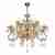 Подвесная люстра iLamp Asia 61082-8+4 BR