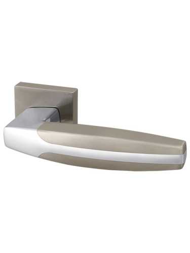 Ручка дверная Armadillo (Армадилло) межкомнатная K.USQ52.ARC (ARC USQ2) SN/CP-3 матовый никель/хром  Набор 6