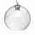 Подвесной светильник Ideal Lux Nemo Sp1 D40 Trasparente 052816