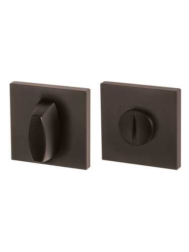 Комплект: Ручки Armadillo GRAND USS BPVD-77 + Завертка BK6.K.USS52 BPVD-77 вороненый никель