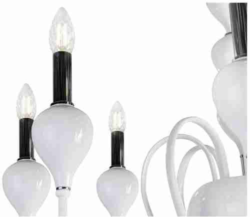 Подвесная люстра iLamp Lady 88003-8 WH