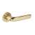 Комплект на 3 двери - Ручка Fuaro (Фуаро) раздельная R.SLR52.PRIDE GOLD-24 (золото 24к)