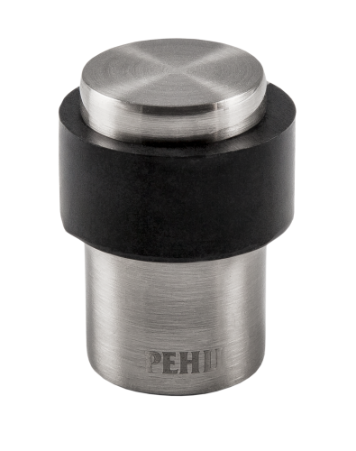 Ограничитель дверной напольный RENZ INDS 34 SN/Black никель матовый черный