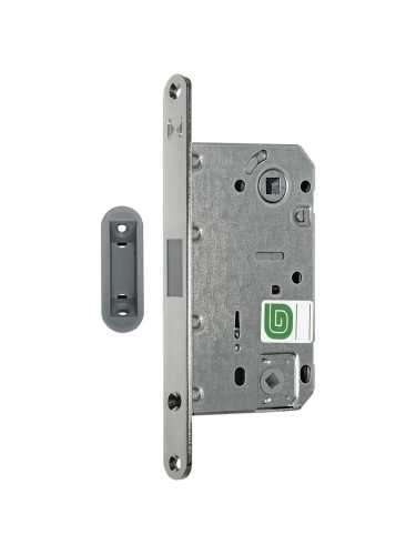 Защелка межкомнатная магнитная Soft 1М NI, никель /128:5403/