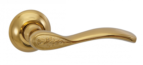 Ручки дверные PUERTO INAL 516-08 DGP латунь темная