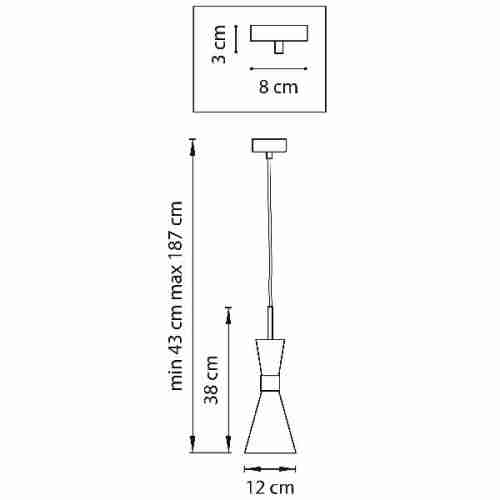 Подвесной светильник Lightstar Dumo 816016