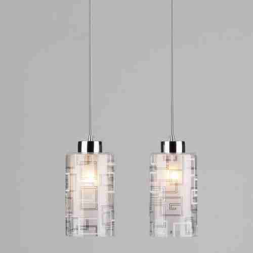 Подвесной светильник Eurosvet 50002/2 хром