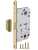 Ручка дверная межкомнатная Fuaro K.SL52.PRIZMA SSG-39 сатинированное золото с Магнитным замком и Петлями Ручка дверная межкомнатная Fuaro K.SL52.PRIZMA SSG-39 сатинированное золото с Магнитным замком и Петлями