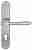 Ручка дверная Extreza VERONIKA (Вероника) 325 на планке PL01 CYL Матовый хром F05