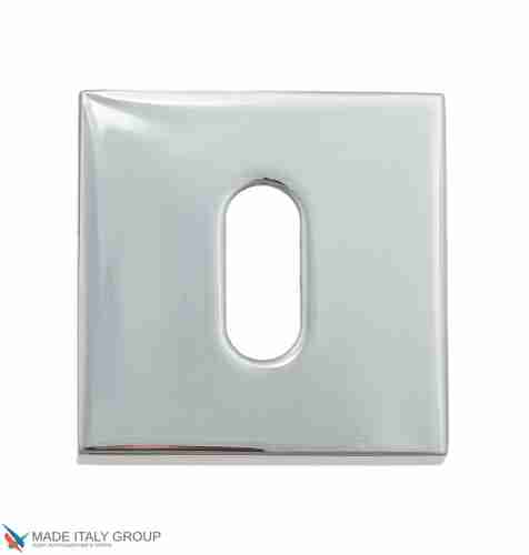 Накладка под ключ буратино на квадратном основании Fratelli Cattini KEY 8-CR полированный хром 2 шт.