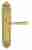 Дверная ручка Venezia "CLASSIC" на планке PL96 полированная латунь