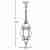 Уличный подвесной светильник Oasis Light 83405L 83405L W Уличный подвесной светильник Oasis Light 83405L 83405L W