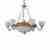 Подвесная люстра Reccagni Angelo L 6252/6+4