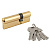 Цилиндровый механизм латунный ключ/ключ НОРА-М ЕСО Z ЛП-90 50-10-30 латунь