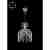 Светильник подвесной Art Classic 14.03.3.d22.Gd.Dr