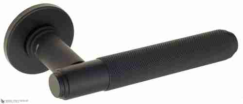 Дверная ручка Venezia "EXA ZIG" FSR черный