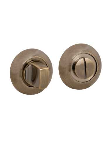 Ручка дверная Fuaro (Фуаро) межкомнатная R.RM54.VITA (VITA RM) ABG-6 зеленая бронза  Набор 1