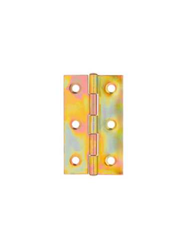 Петля Ajax (Аякс) карточная универсальная LM/IN30x50x1U YZN желтый цинк (2 шт)