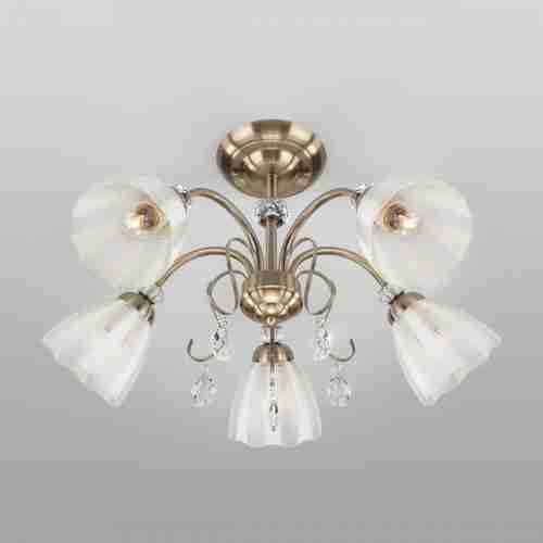 Потолочный светильник Eurosvet 30155/5 античная бронза