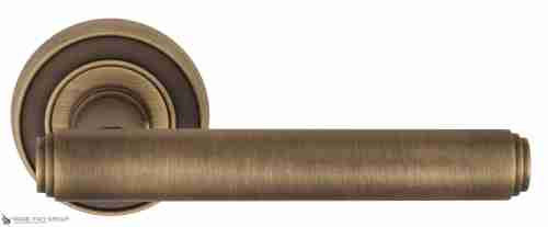 Дверная ручка Venezia "EXA" D6 матовая бронза