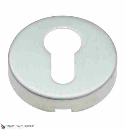 Накладка под цилиндр на круглом основании Fratelli Cattini CYL 7-CS матовый хром 2 шт.