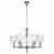 Подвесная люстра iLamp Alexa P2404-6 Nickel Подвесная люстра iLamp Alexa P2404-6 Nickel