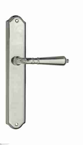 Дверная ручка Venezia "VIGNOLE" на планке PL02 полированный хром