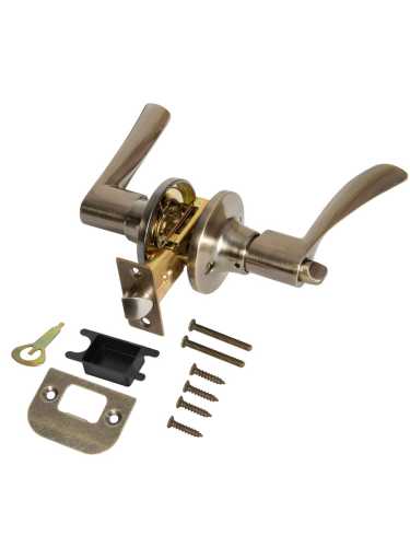 Ручка Punto (Пунто) защелка DK610/BL AB-BK (фик.) бронза