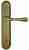Ручка дверная Extreza CARRERA (Каррера) 321 на планке PL05 PASS матовая бронза F03