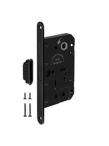 Магнитная защелка WC с ответной планкой GRAVITY G01.190.50.96 BL черный