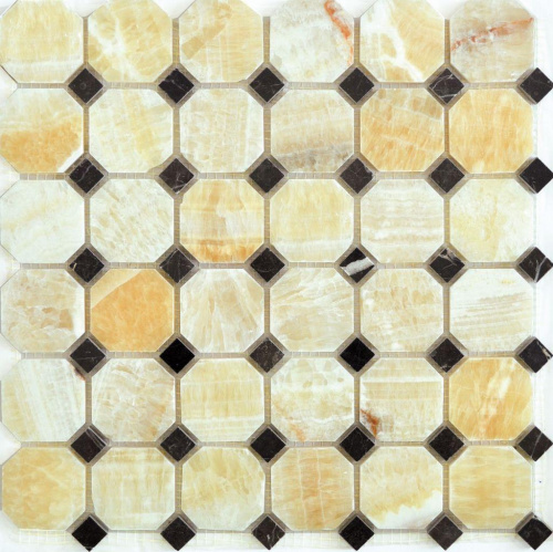 Мозаика Q-Stones из камня QS-028-48P/10 30,5х30,5