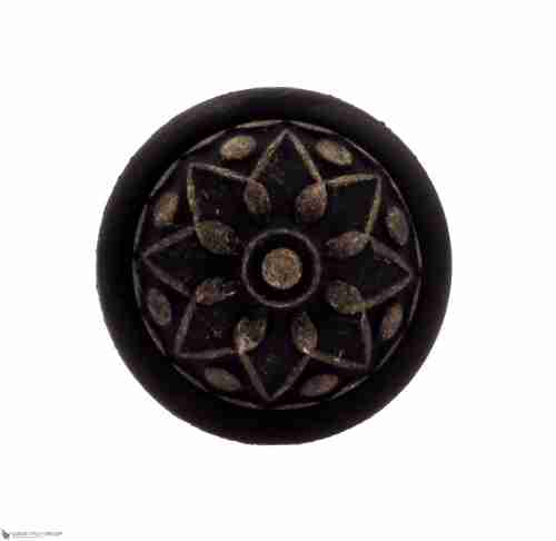 Упор дверной напольный Fratelli Cattini F4 FA античное серебро