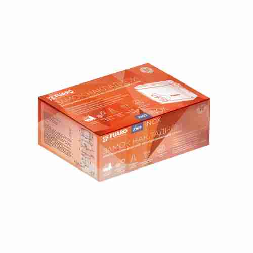 Замок Fuaro (Фуаро) накладной электромеханический FUARO-2369 INOX