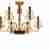 Подвесная люстра iLamp Mercury P9448-6 Gold Подвесная люстра iLamp Mercury P9448-6 Gold