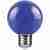 Лампа светодиодная Feron E27 3W синяя LB-37125906