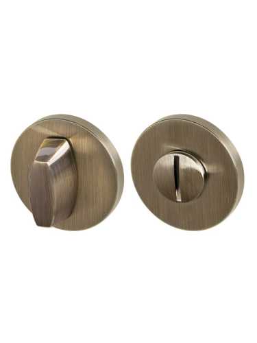 Комплект: Ручки Armadillo TWIN URS AB-7 + Завертка BK6.R.URS52 AB-7 бронза