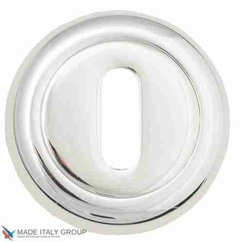 Накладка дверная под ключ буратино Venezia KEY-1 D1 натуральное серебро  (2шт.)