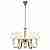Подвесная люстра iLamp Alesti P2424-6 Nickel