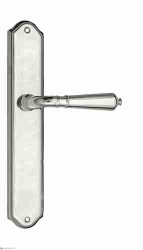 Дверная ручка Venezia "VIGNOLE" на планке PL02 полированный хром