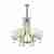 Подвесная люстра Lumina Deco Fontenea LDP 8443-6 CHR