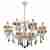 Подвесная люстра Toplight Zoe TL7220D-08RY Подвесная люстра Toplight Zoe TL7220D-08RY