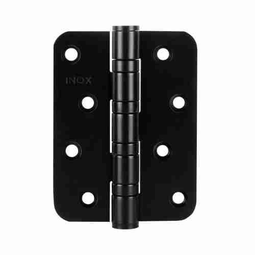 Комплект 4 шт. - Петля Fuaro (Фуаро) из нержавейки универсальная IN4400U-R10 INOX black (4BB-R10 102х76х3) NoLogo