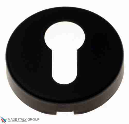 Накладка под цилиндр на круглом основании Fratelli Cattini CYL 7-NM матовый черный 2 шт.