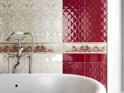 Плитка керамическая Kerama Marazzi Даниэли светлый орнамент обрезной 11110R 30х60