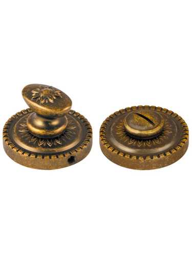 Комплект: Ручки Armadillo Bella CL2-OB-13 + Завертка BK6.R.CL55 OB-13/ античная бронза